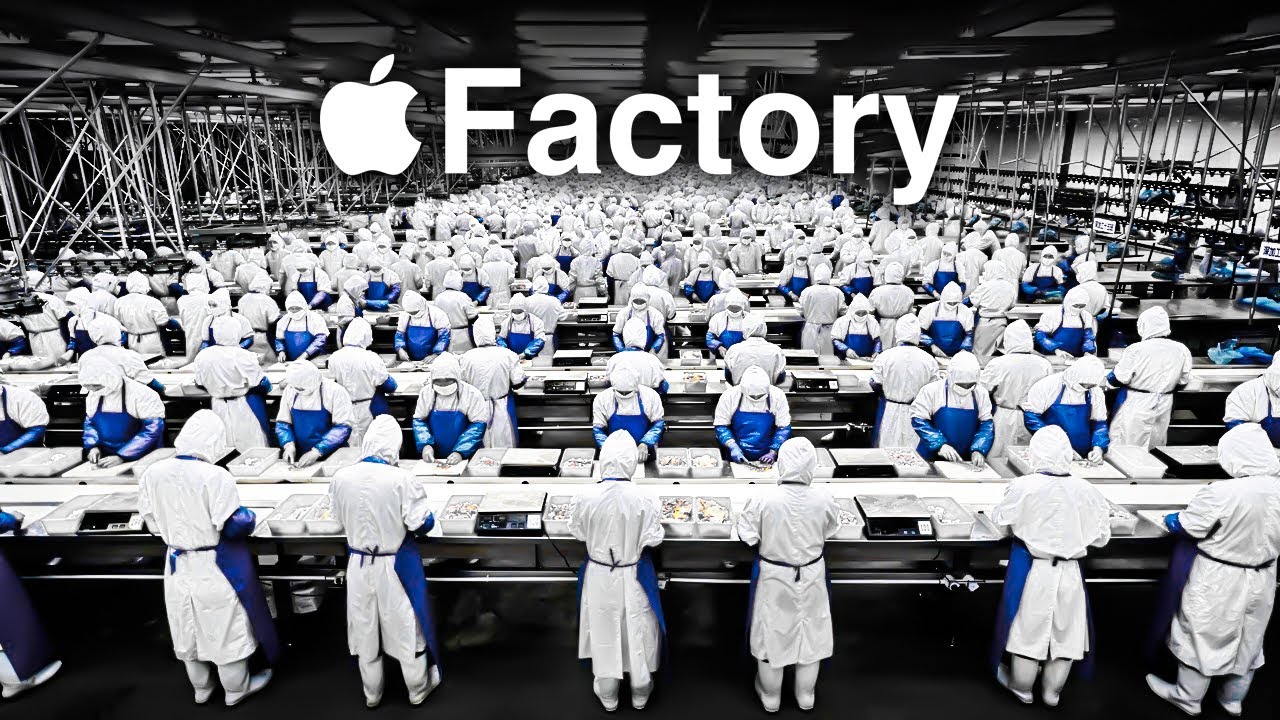 Exploring the Cutting-Edge Technology of Apple's iPhone Factory: An Inside Tour 😮