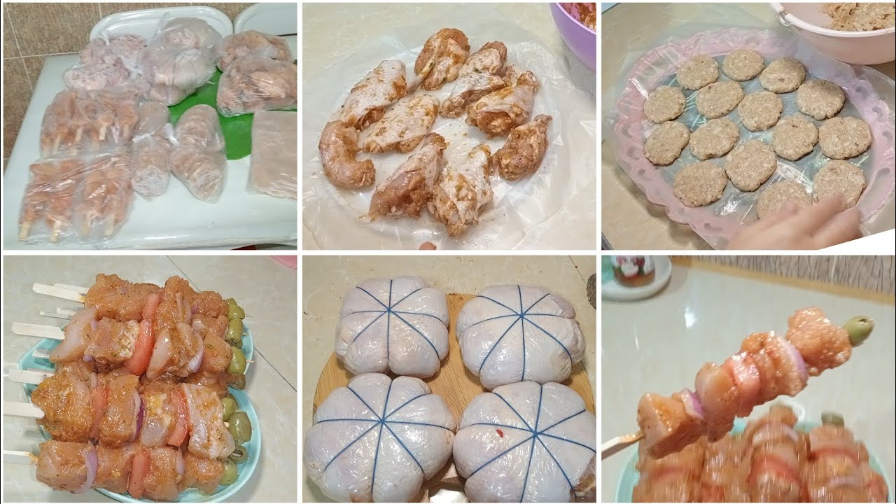 تحضيرات رمضان🌙 معايا تفوتيه ساهل ماهل مع عدة تتبيلات بزوج دجاجات 🐔تعبي نهار و ريحي شهر