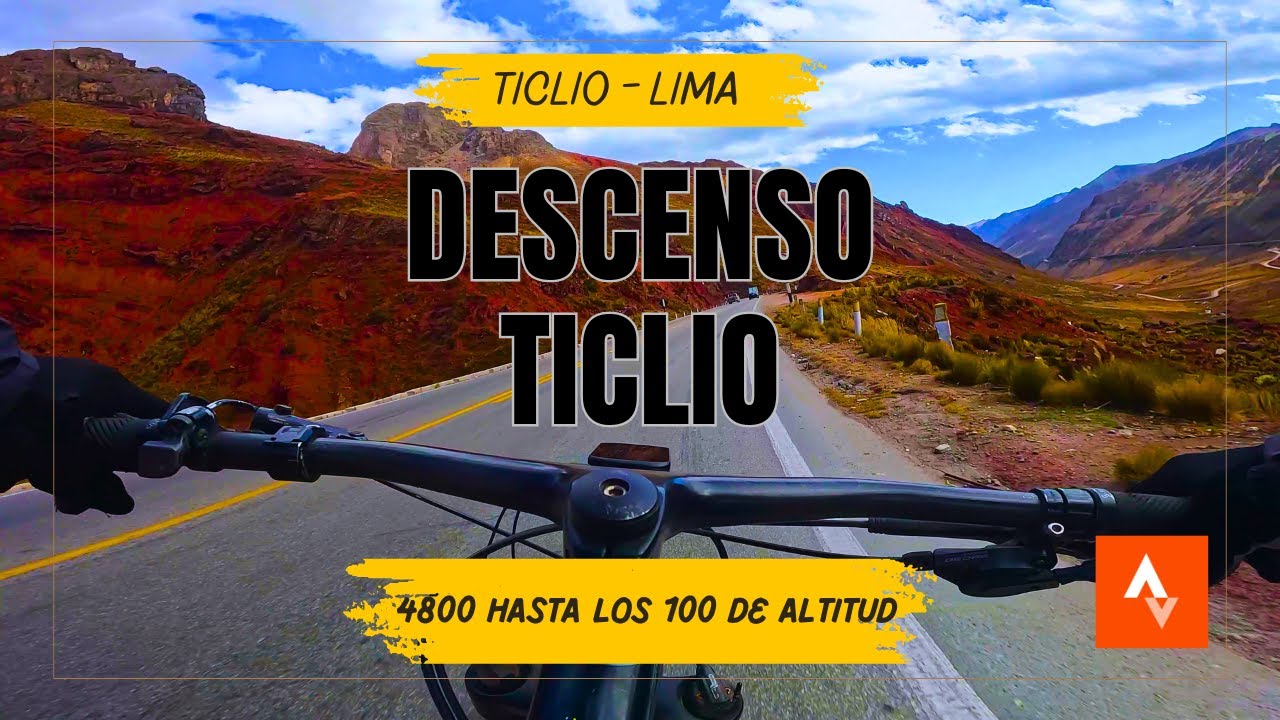 DESCENSO TICLIO - LIMA | #DesafíoTiclio2024 - Ciclismo