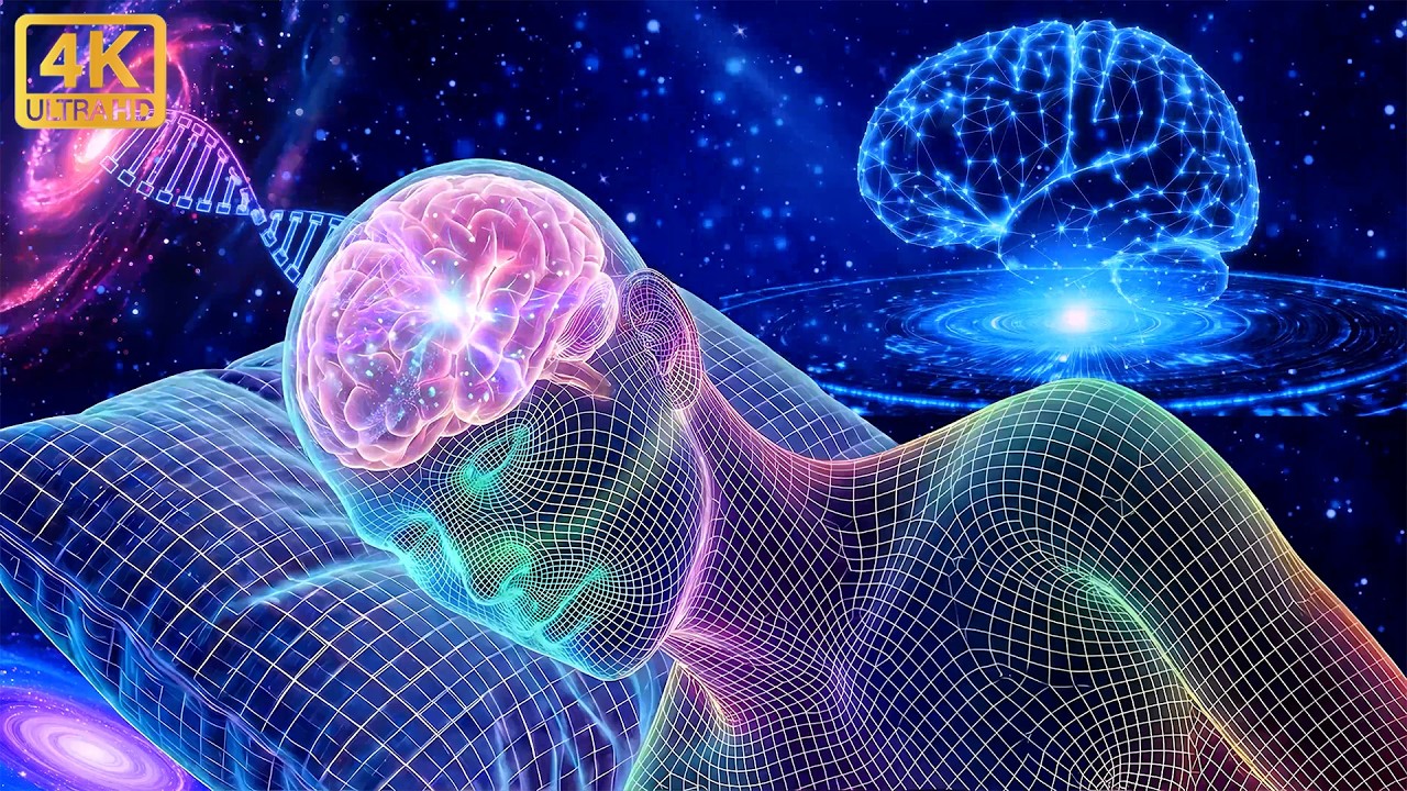 432Hz + 528Hz + 741Hz +852Hz + 963Hz | Deepest Healing Sleep – Detox, DNA Repair & Inner Peace