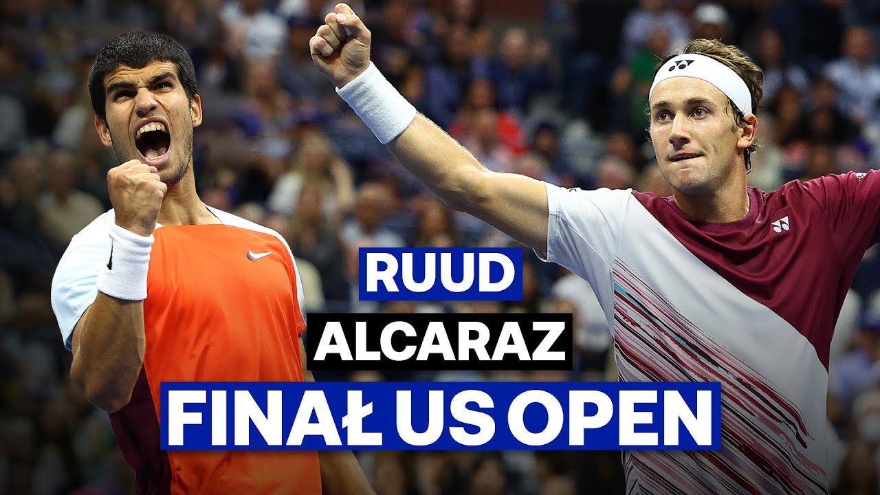 Casper Ruud - Carlos Alcaraz | Skrót meczu | FINAŁ US Open 2022