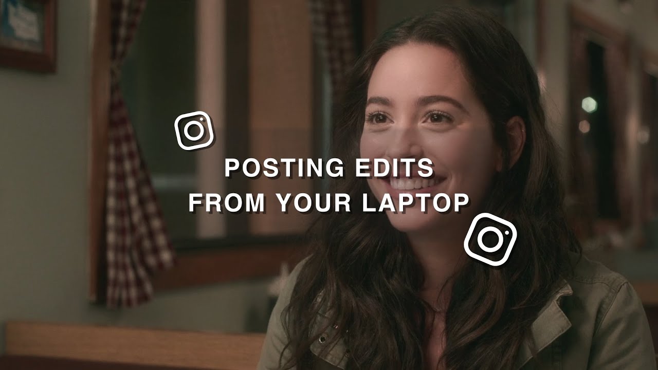how to post edits from your laptop | instagram creator studio tutorial