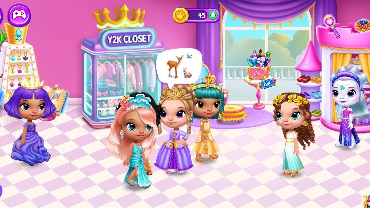 Princesses Enchanted Castle Glow-Up! Princess Skincare & Makeup 💄 Routine 😘🧚 TutoTOONS 