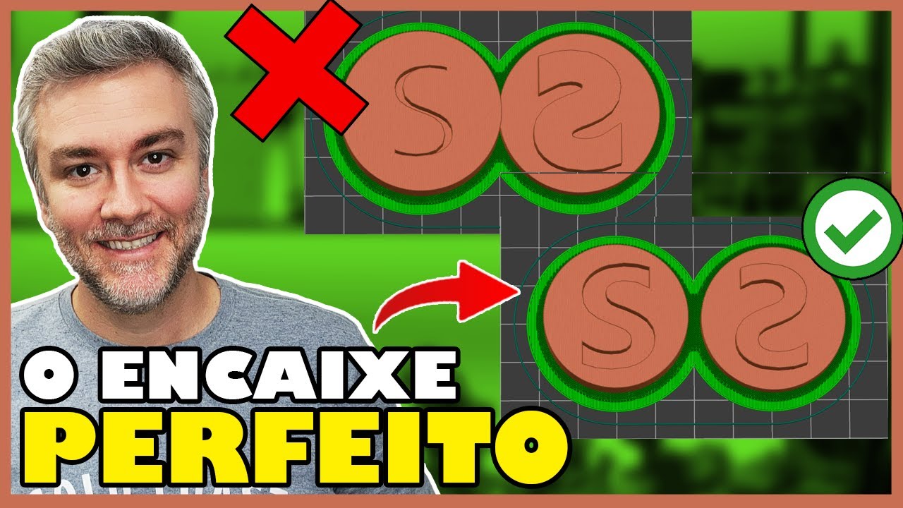 Como conseguir o ENCAIXE PERFEITO na IMPRESSÃO 3D usando o fatiador Prusa Slicer