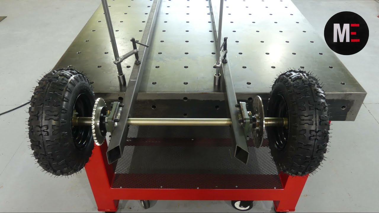 COMO FABRICAR UN TRICICLO 200cc Con 2 Puestos part.1