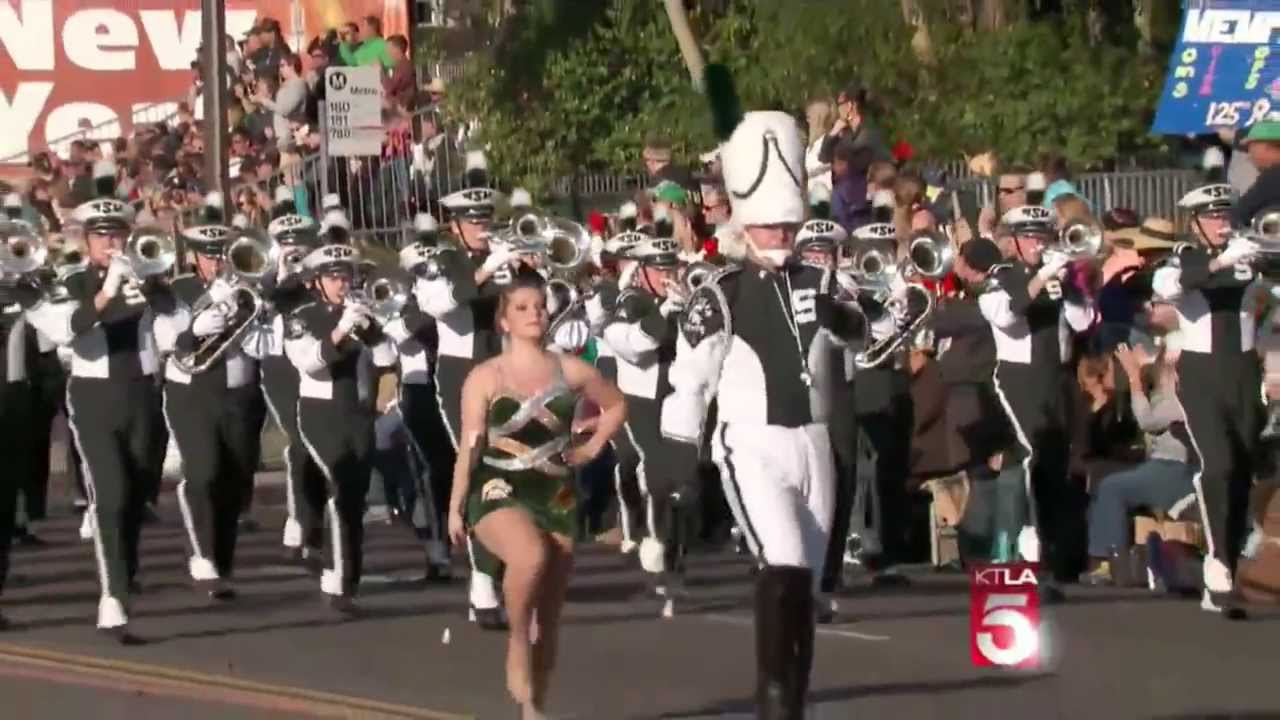 The Spartan Marching Band - 2014 Rose Parade
