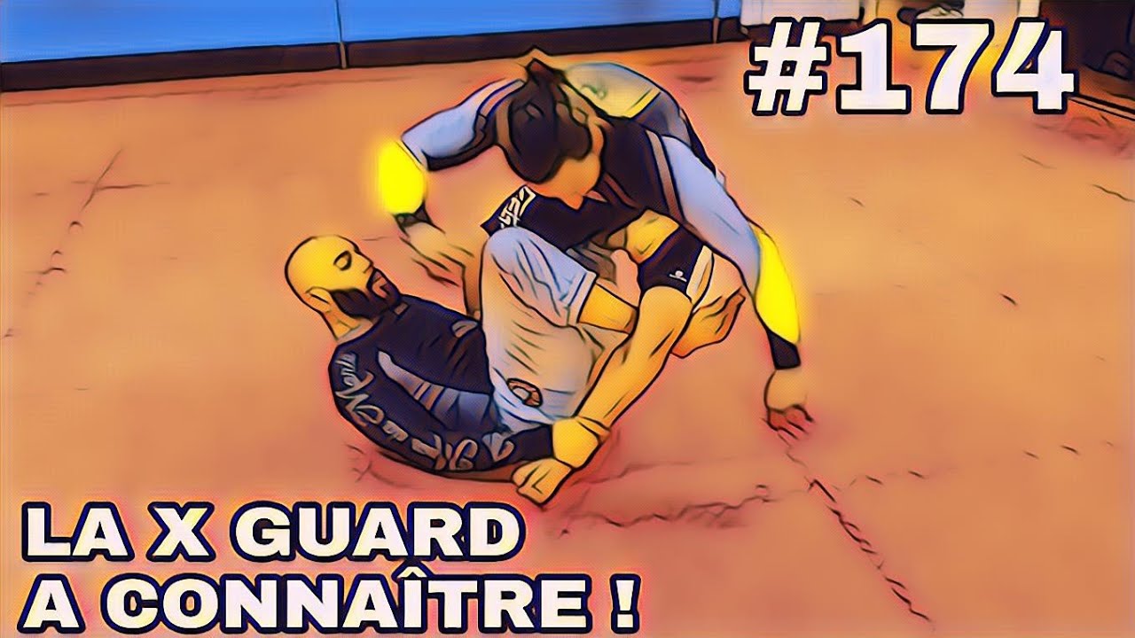 GRAPPLING #174 RENVERSEMENT EN X GUARD ! TECHNIQUE JIU-JITSU BRÉSILIEN JJB NOGI