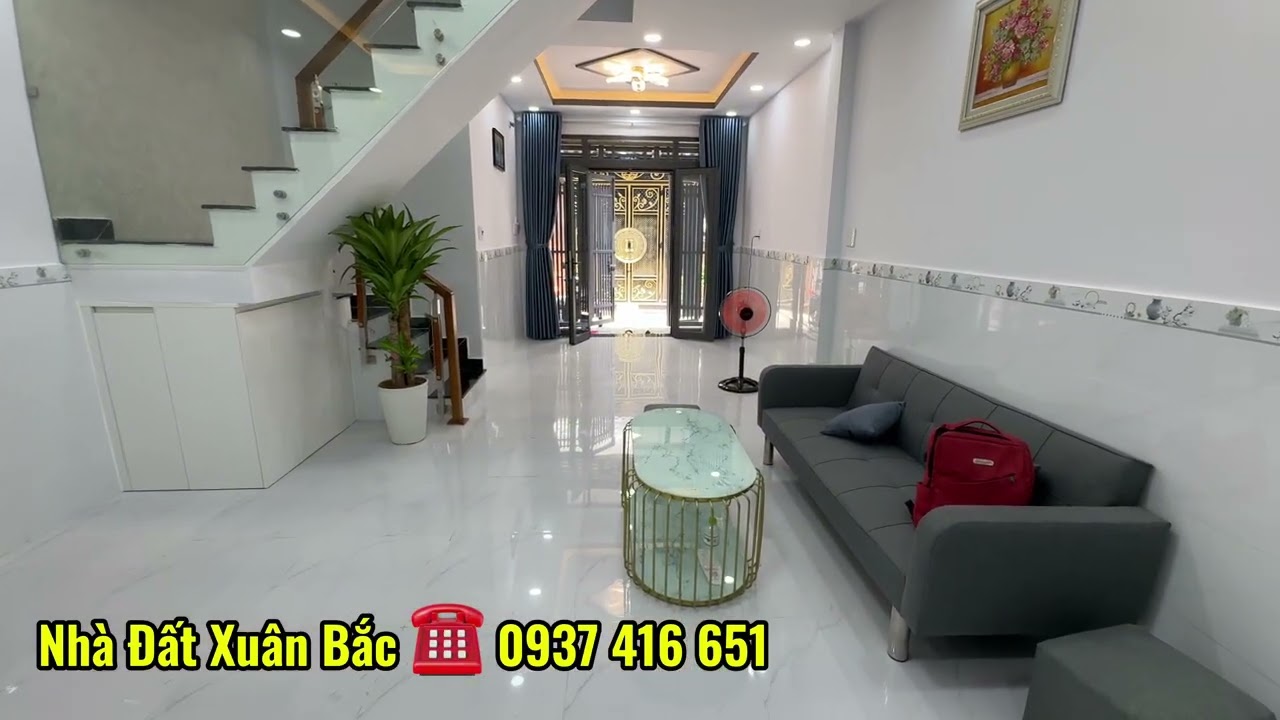 4 Tỷ 550 căn nhà 44m2, trệt + Lầu, 2 PN, ngay gần Aeon Bình Tân