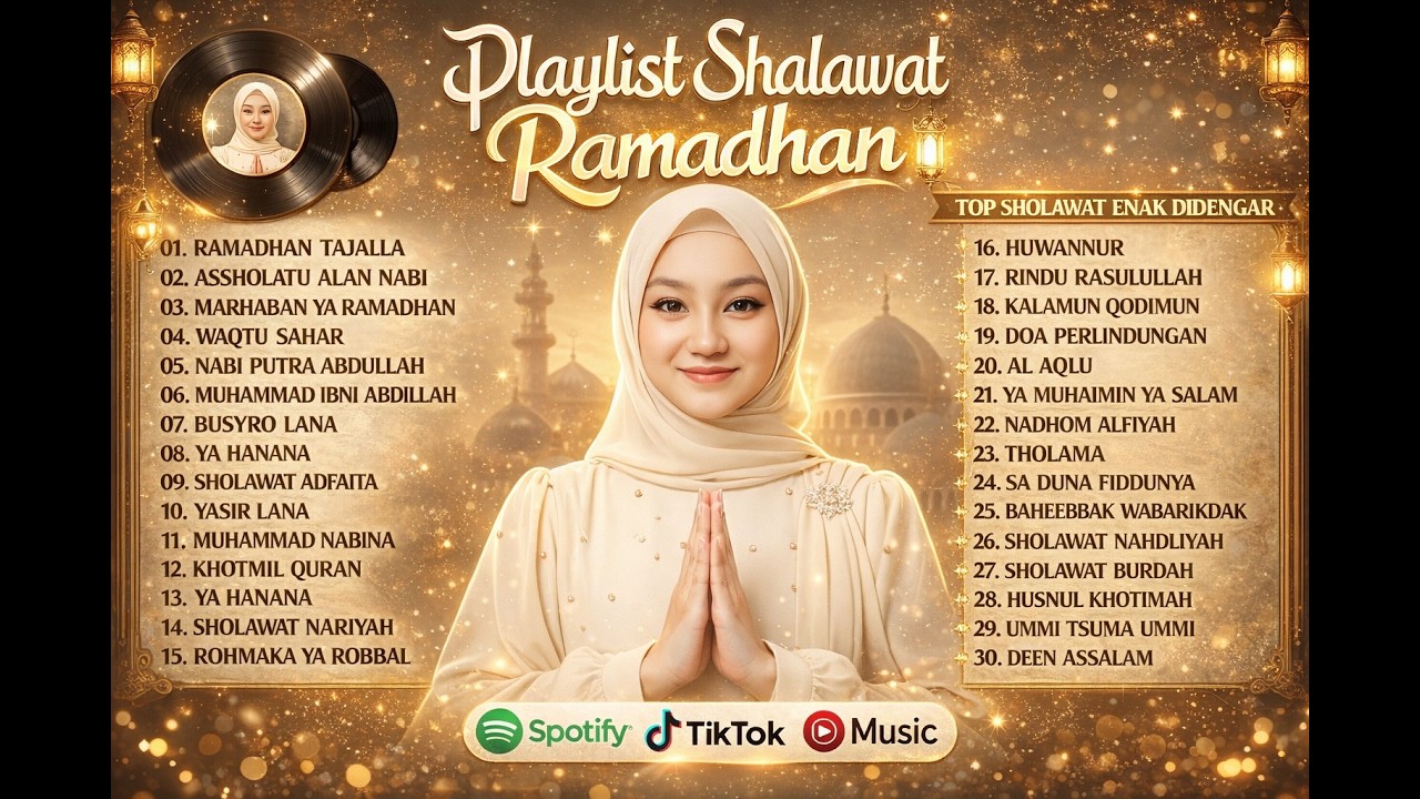 Playlist Sholawat Ramadhan 2026 Paling Merdu 🌙 Sholawat Nabi Terbaru & Viral Penyejuk Hati