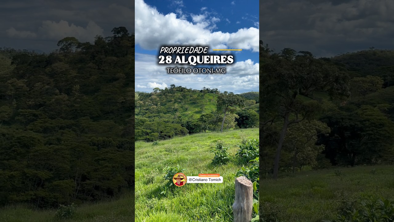 PROPRIEDADE 28 ALQUEIRES TEÓFILO OTONI-MG R$ 2.4 MILHÕES 
