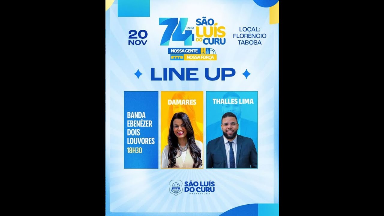 Comemoração aos 74 anos de Emancipação Política de São Luís do Curu/CE