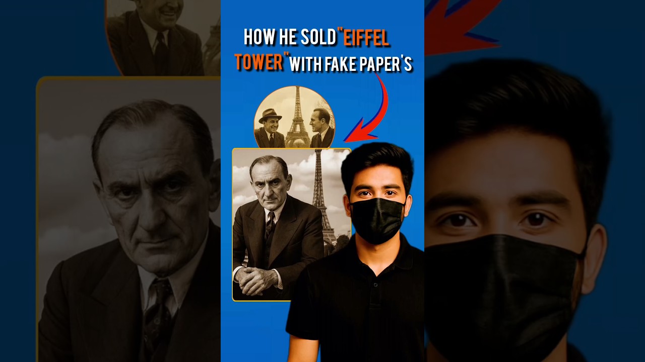 The Man Who Tried to Sell the Eiffel Tower&hellip; Twice! #shorts #docuinsights