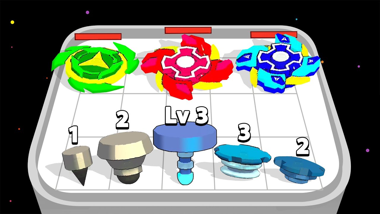MERGE SPINNERS - Spin Blade Evolution ★ Merge Battle Simulator