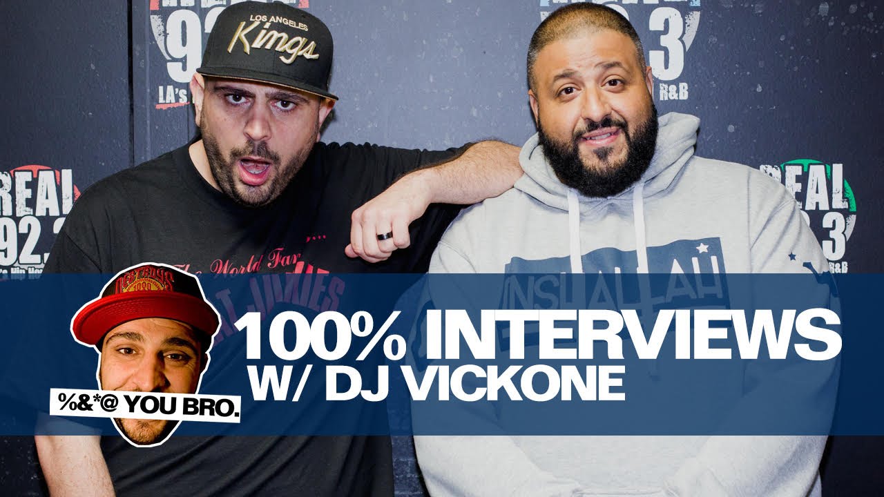 100% INTERVIEWS W/ DJ VICK ONE AND DJ KHALED!!!!
