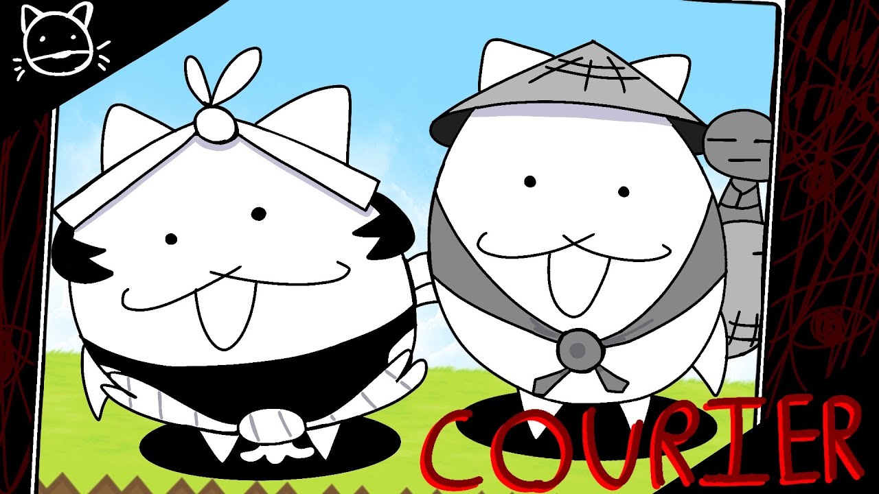 Courier Cat Visits Kasa Jizo (The Battle Cats Animation)