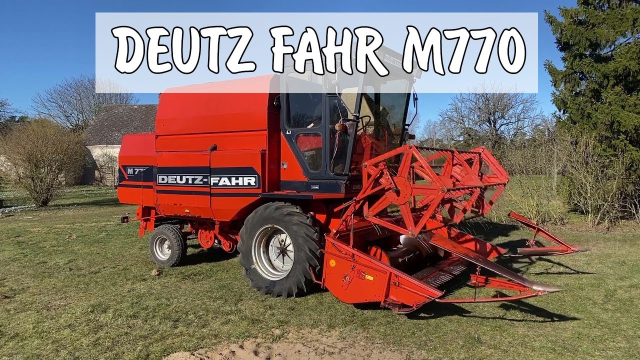 Deutz Fahr M770/Дойц Фахр на Митрофанівку Кіровоградської обл. Саморобний екскаватор назад
