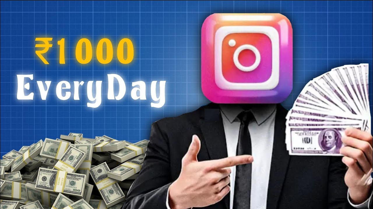 I Tried Instagram Account Farming For a Day | I Earned 1300rs Through this Buisness