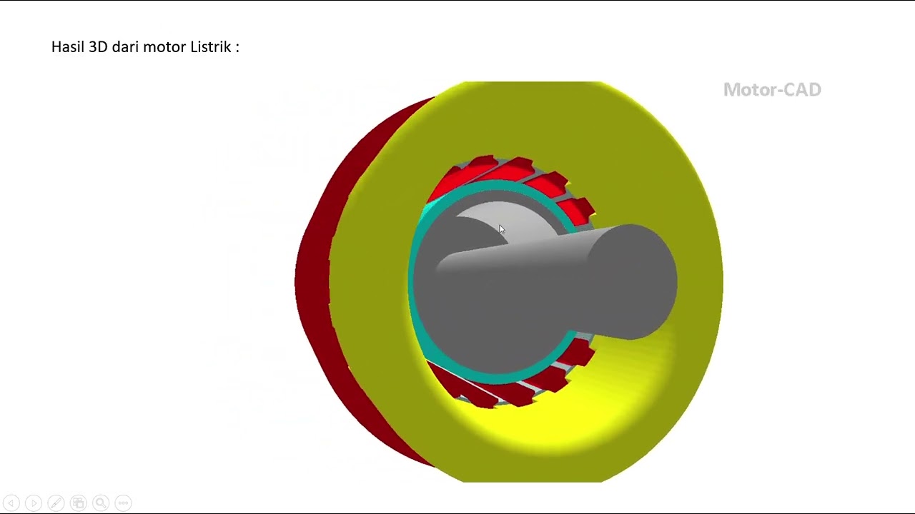 SYNCRONOUS MOTOR RELUCTANCE DENGAN MOTOR CAD