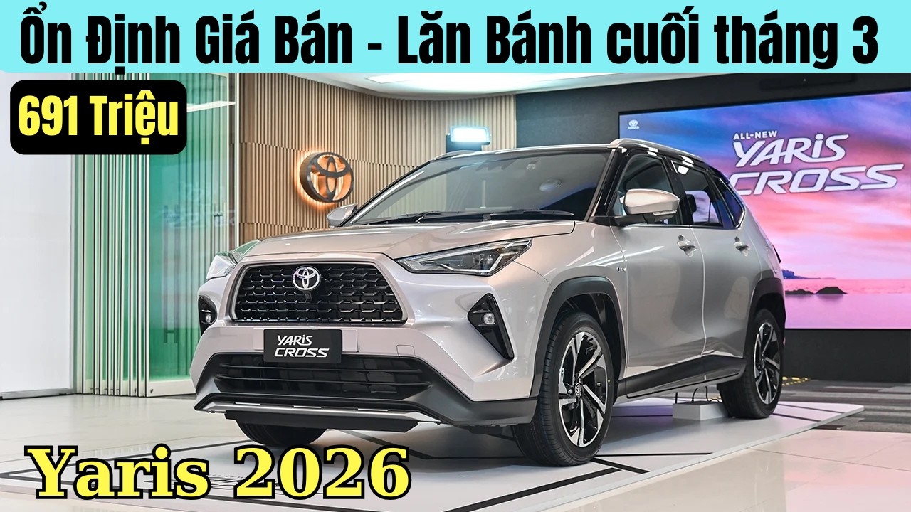 ✅Ổn định khuyến mại.Giá xe Toyota Yaris lăn bánh cuối Tháng 3 | Giảm Tiền Mặt 20 Triệu