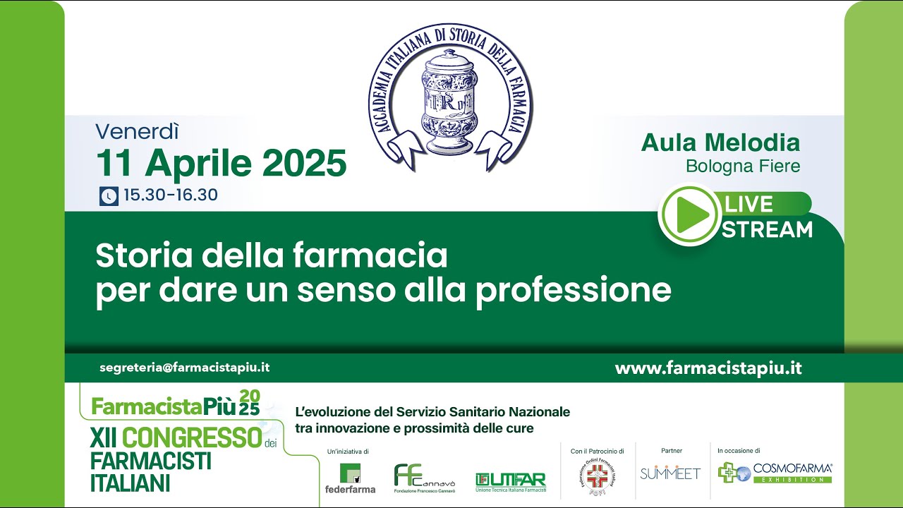 Storia della farmacia per dare un senso alla professione