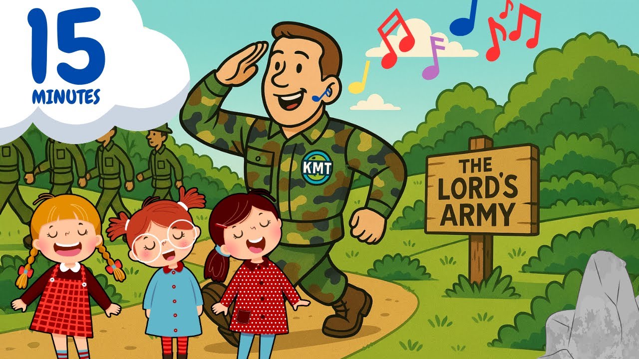 15 Minutes of Sunday School Songs | I'm in the Lord's Army