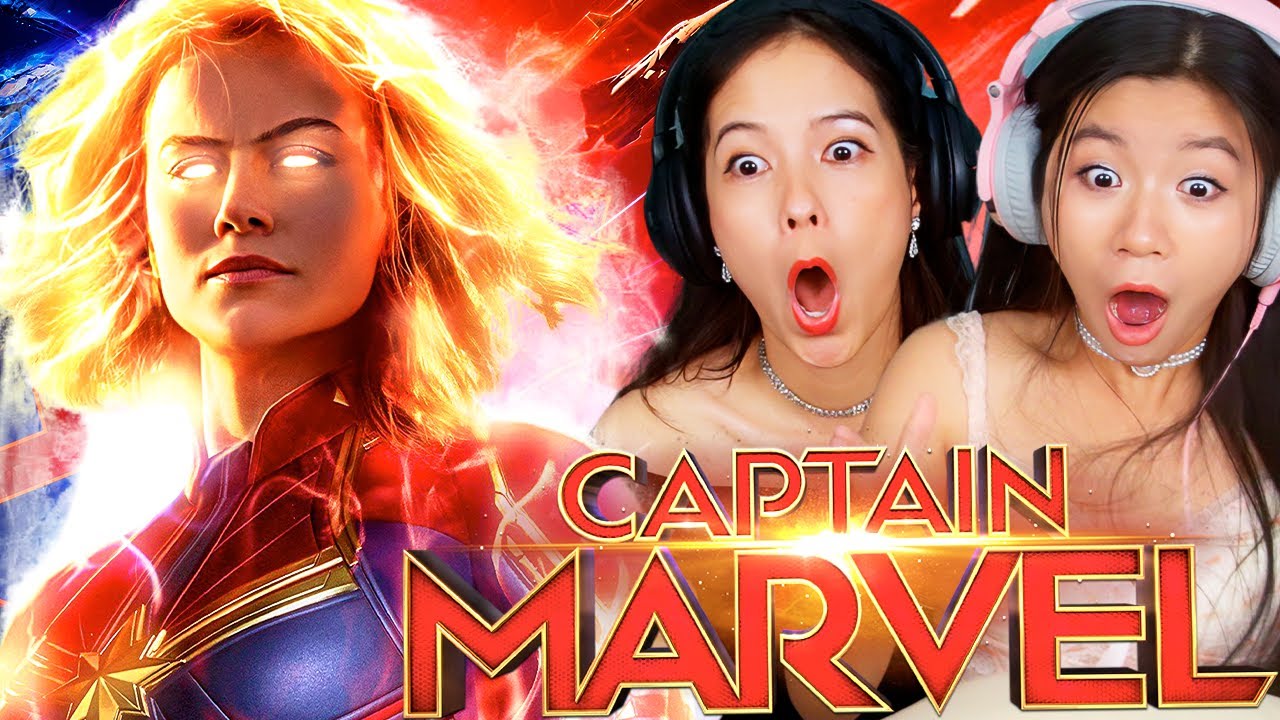 Foreign Girls React | Captain Marvel | First Time Watch