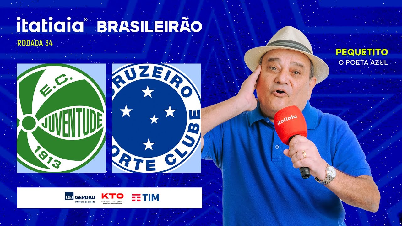 JUVENTUDE X CRUZEIRO AO VIVO NA ITATIAIA | REACT DO BRASILEIR&Atilde;O 2025