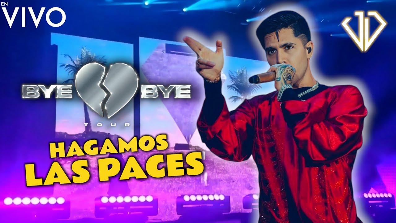 HAGAMOS LAS PACES -JD Pantoja EN VIVO💙Bye Bye Tour - Bogotá Colombia