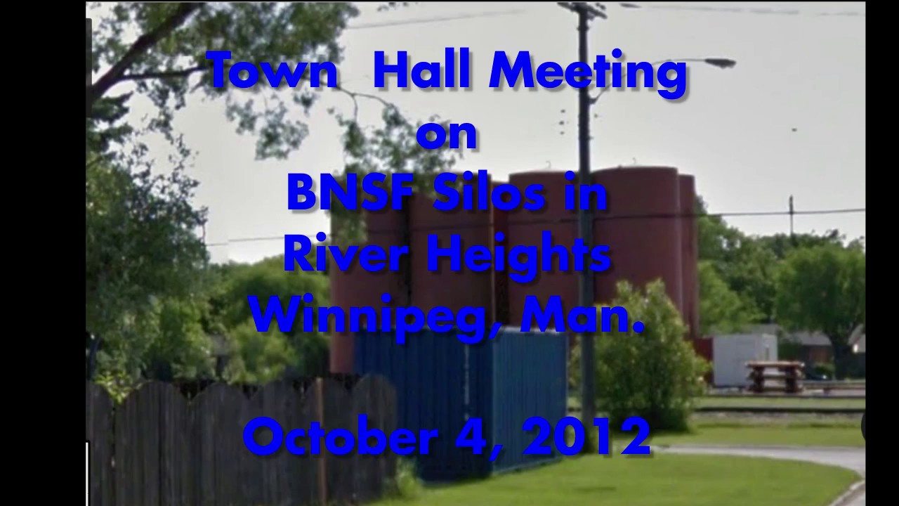 Town Hall Meeting October 4, 2012 Re: BNSF Silos