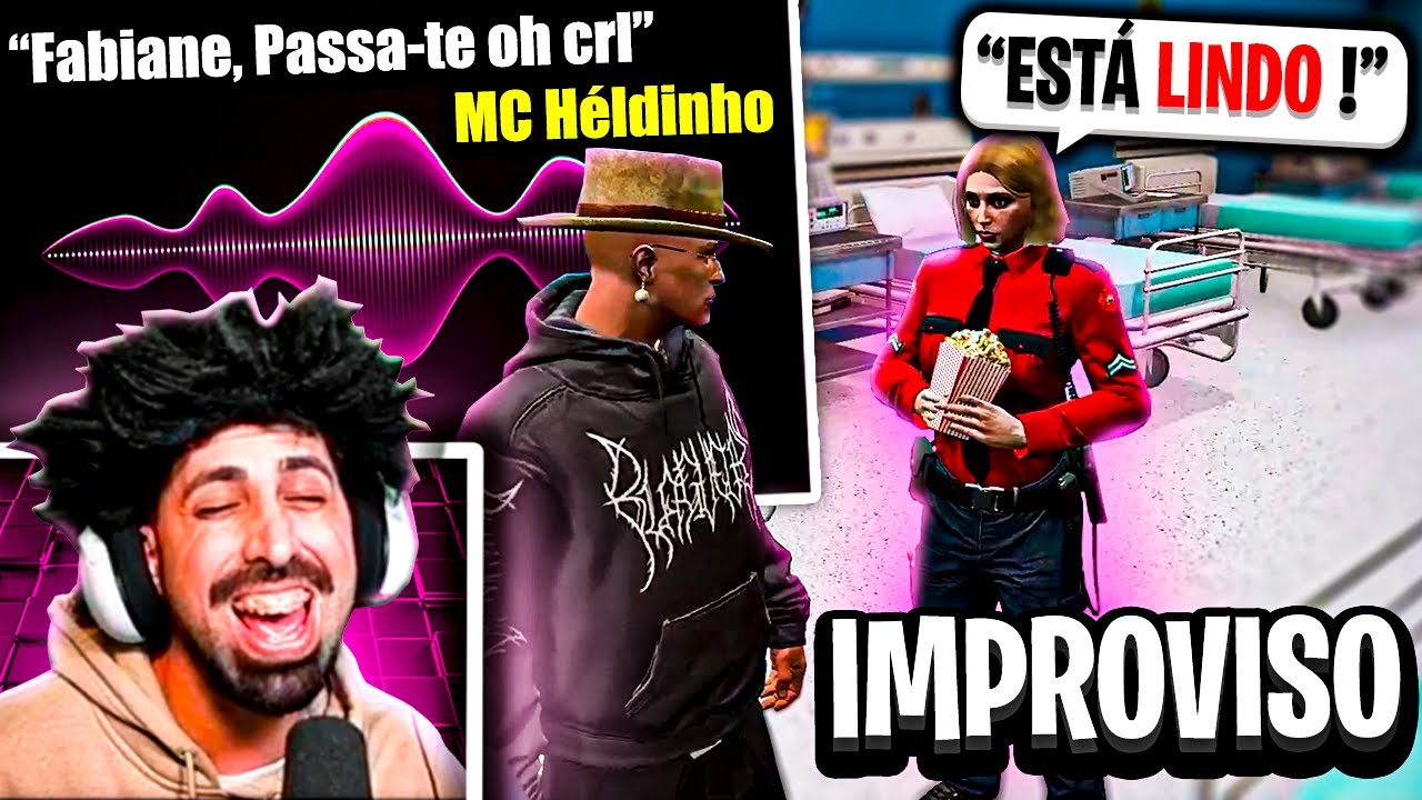 H&eacute;lder Conduto Improvisou M&Uacute;SICA em 5 MINUTOS Para ELA | MOVEMIND GTA RP