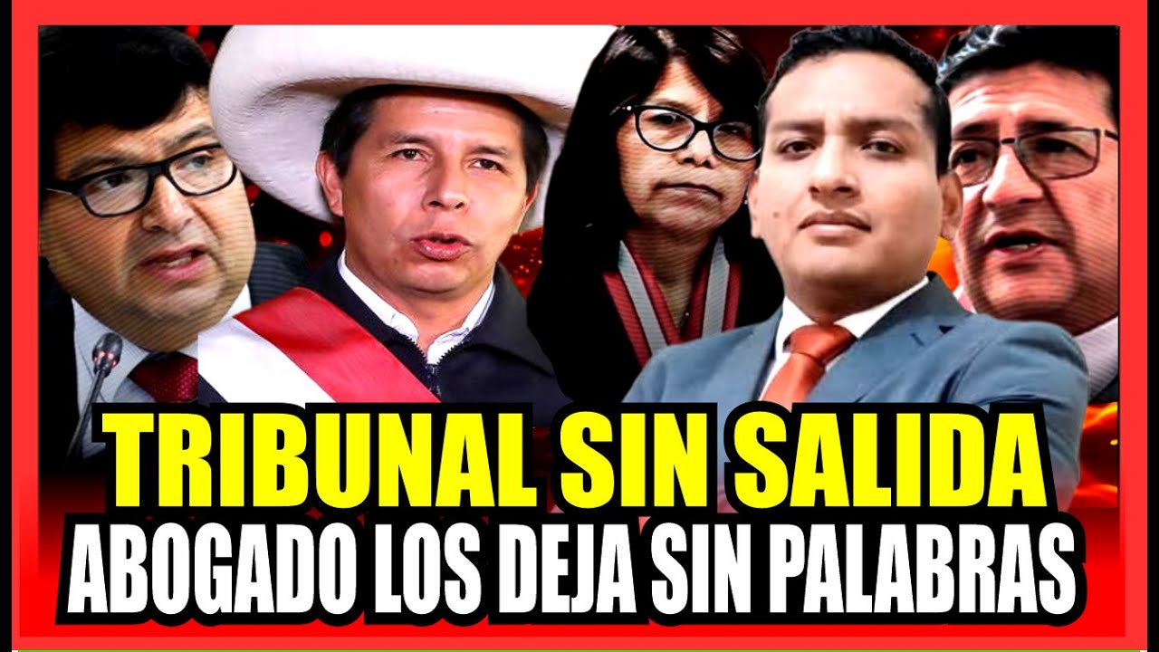 ¡ESCÁNDALO EN EL JUICIO! Castillo trae abogado y los jueces EXPLOTAN
