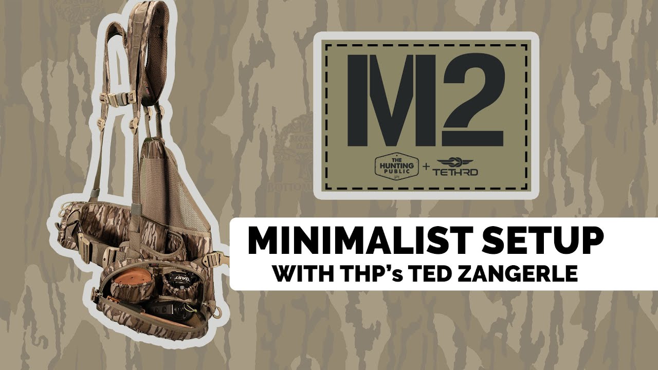 M2 Turkey Vest - Minimalist Hydro Pack setup with Ted Zangerle from The Hunting Public