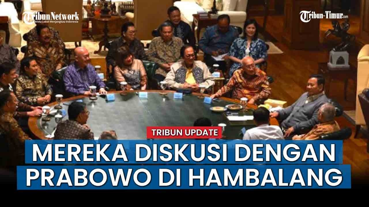 HOT ISSUE: 4,5 Jam Presiden Prabowo Diskusi Tertutup dengan Taipan di Hambalang, Apa yang Dibahas?