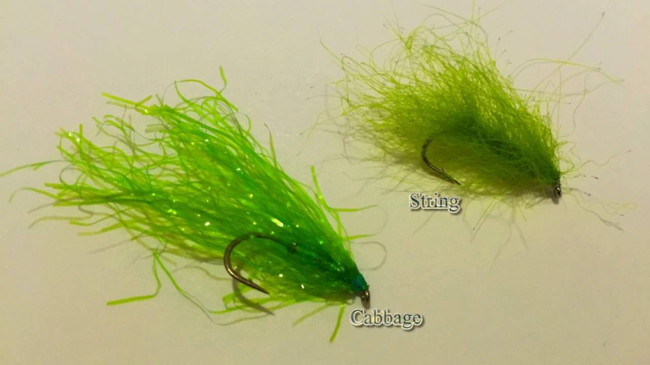 Tying two types of weed flies for Luderick