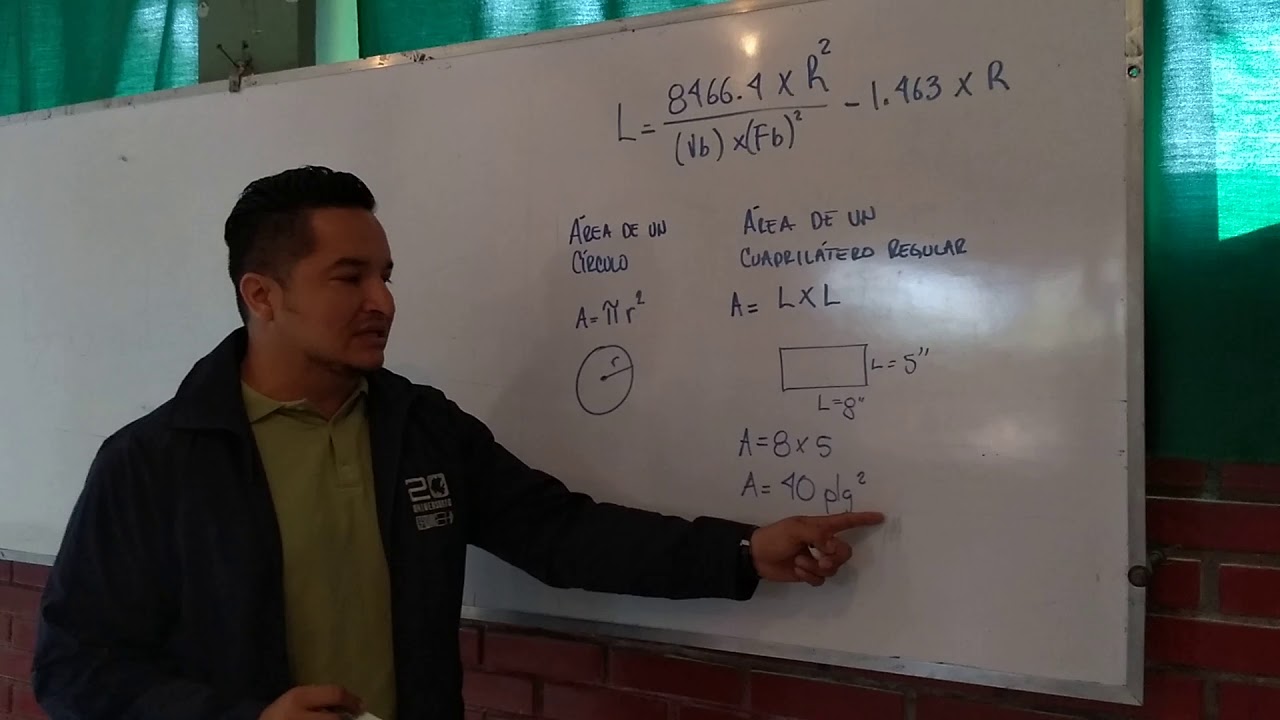 Fórmula de longitud de un port para una caja acústica.