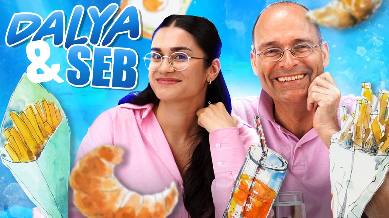 Food Sketching! (Profi & Anf&auml;ngerin) | Breakfast mit Dalya & Seb 🥐
