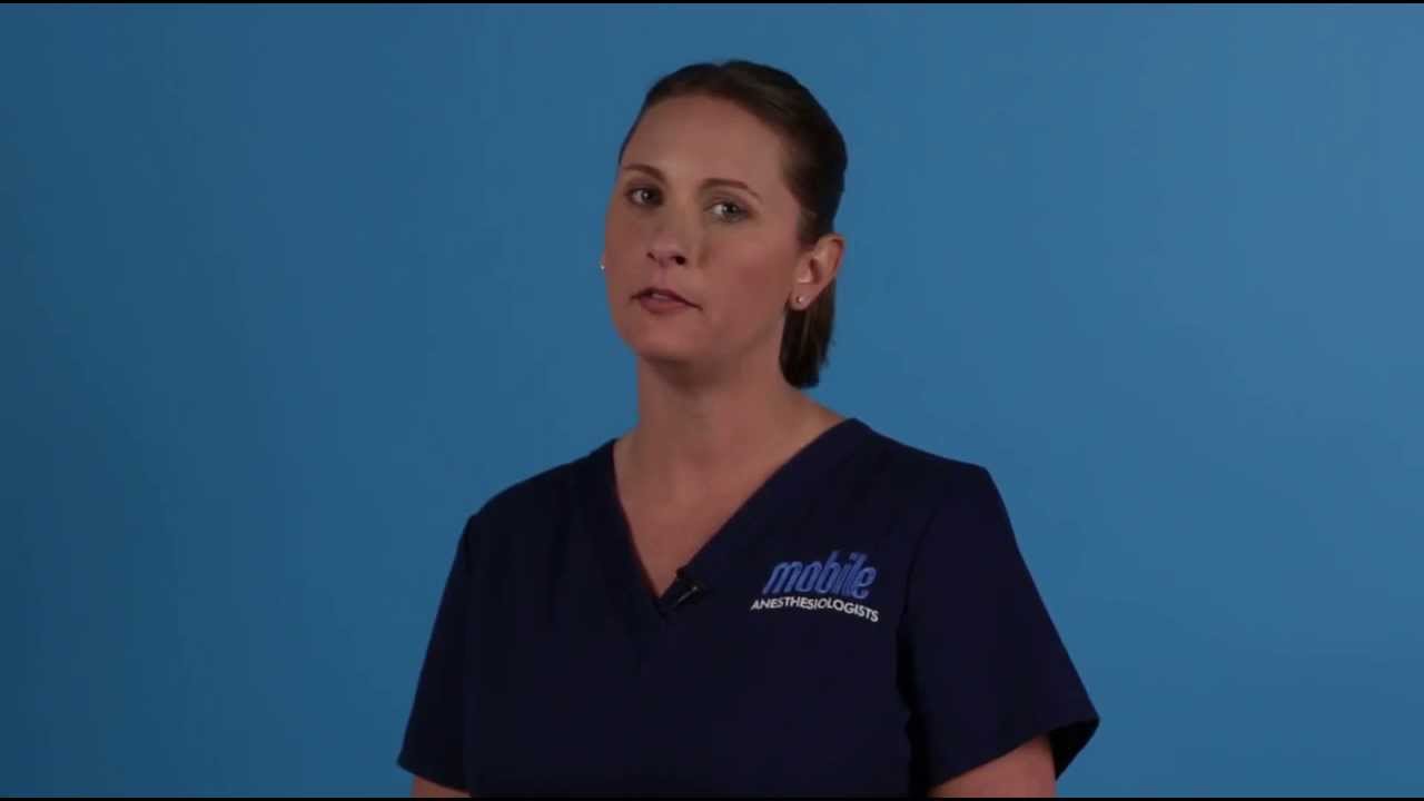Preparing for anesthesia