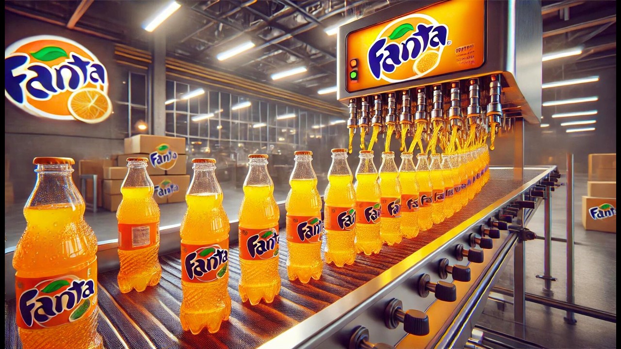 How FANTA is MADE in FACTORIES | The ENTIRE procces