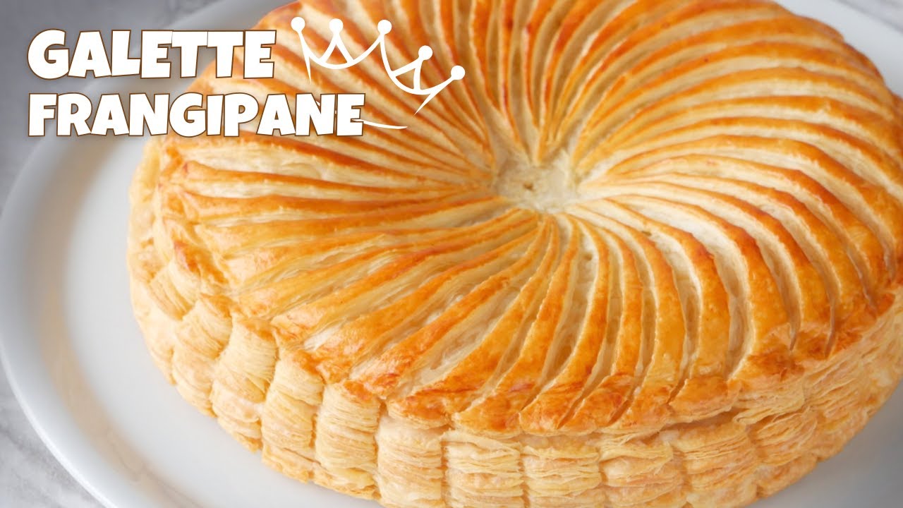 GALETTE DES ROIS à la FRANGIPANE – Pâte Feuilletée Maison Ultra Croustillante