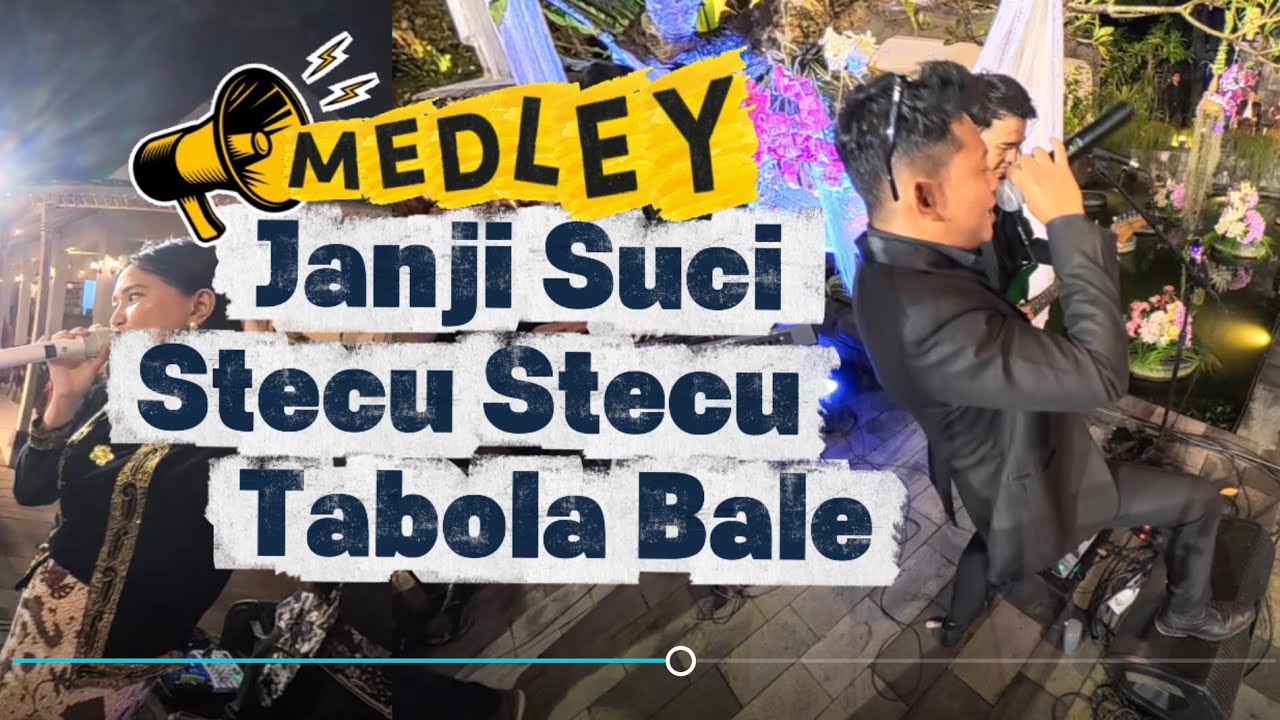 MEDLEY LAGU (Janji Suci X Stecu X Tabola Bale) - Frappe.entertainment | Live Cover