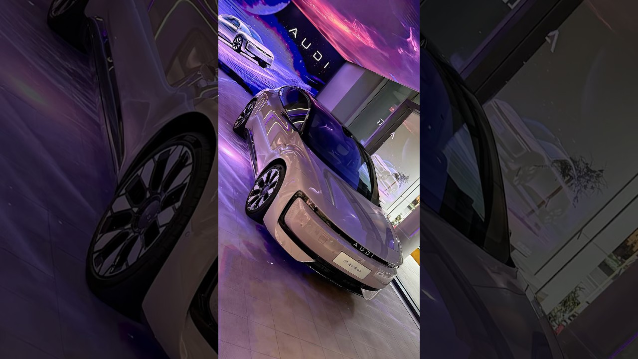 AUDI E5 SPORTBACK. Это Ауди будущего. И она быстрая.