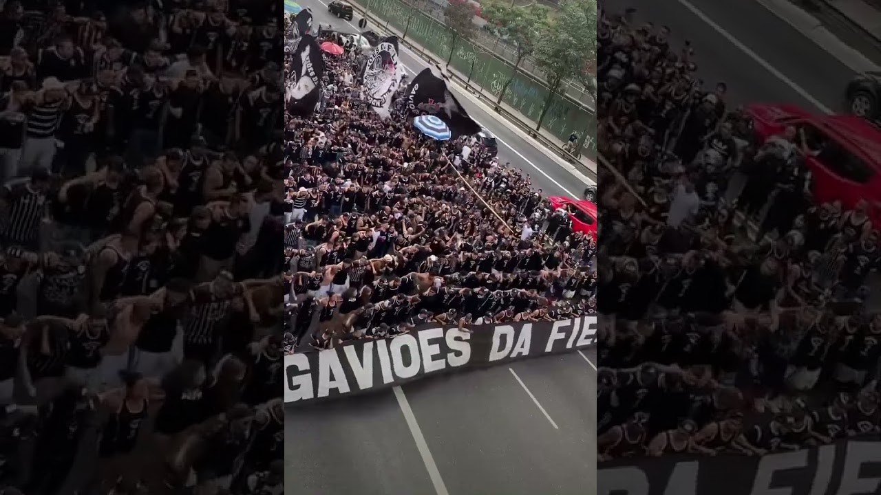 Torcida Organizada do Corinthians ( Gavi&otilde;es da Fiel 🏴🏳️🥁) 🎥@eu.maloqueiroesofredor
