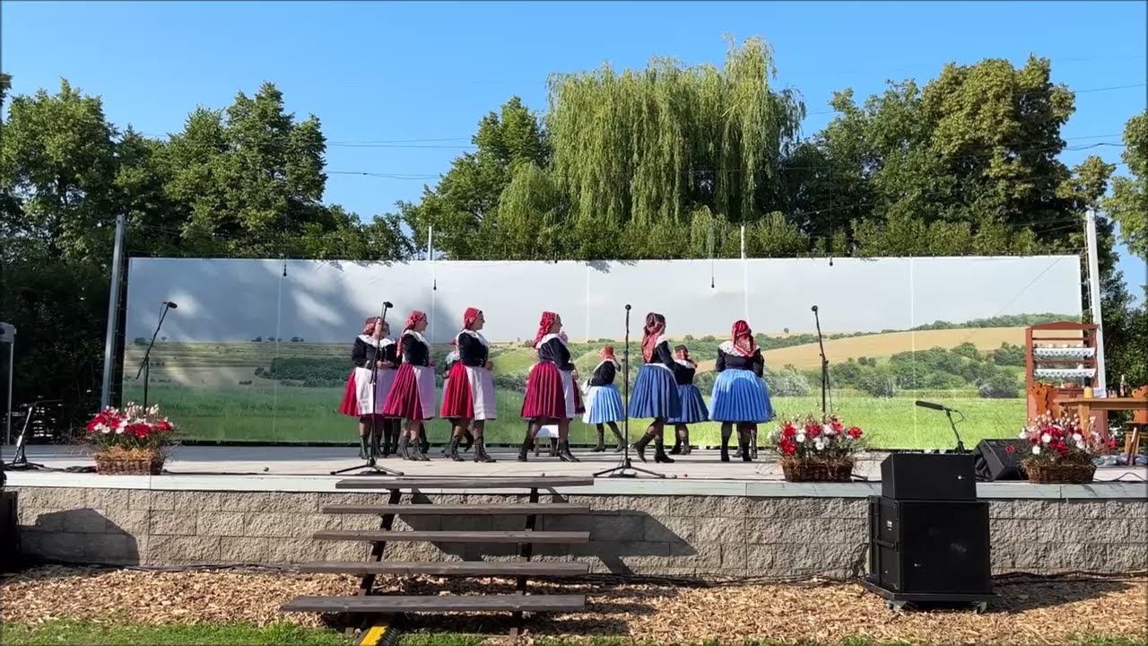 Darebný ženy z Velkých Pavlovic - Čepení nevěsty ♫ Kraj beze stínu - Krumvíř ♫ 15. 6 2025