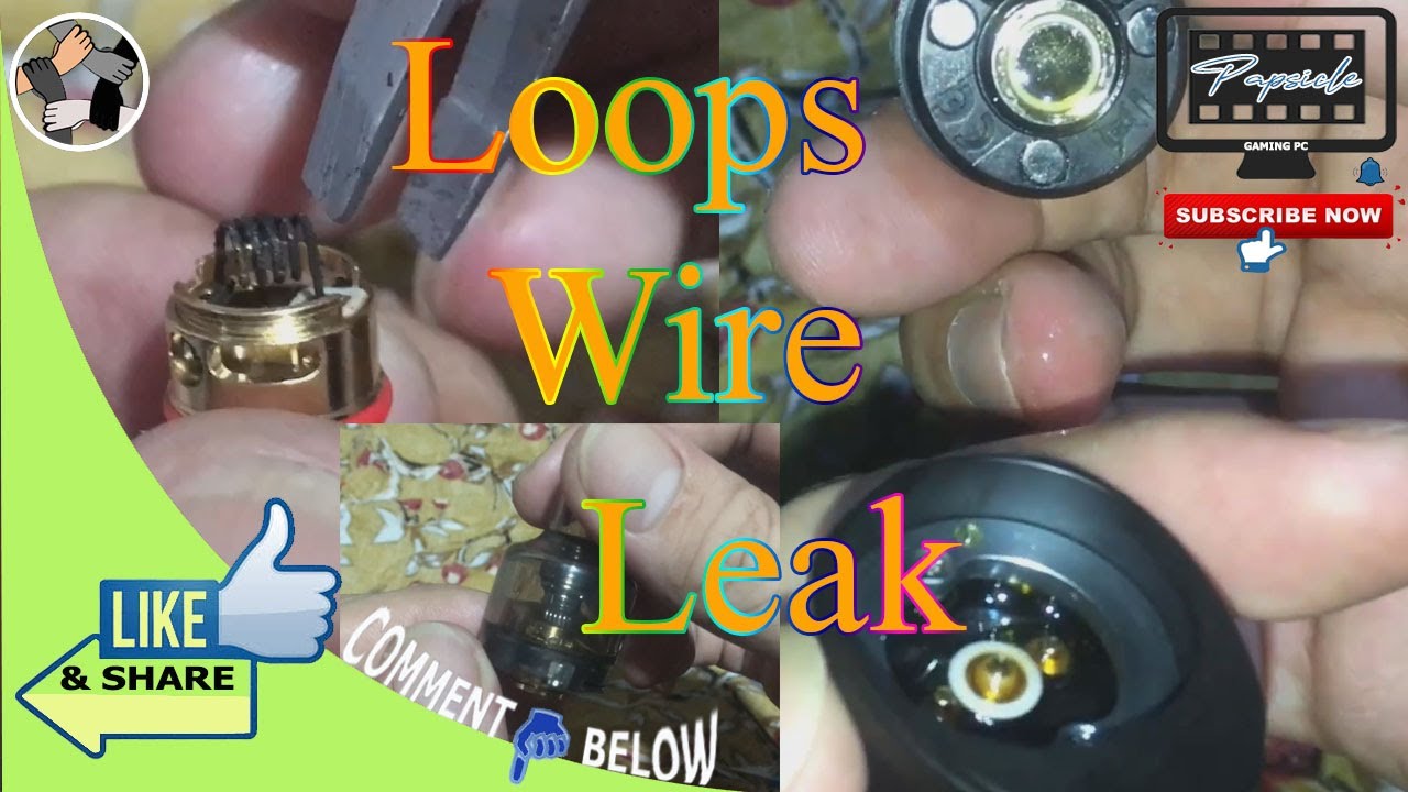 Voopoo Pnp RBA Loops Wire Leak