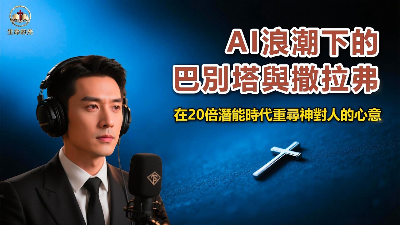 L158-AI浪潮下的巴別塔與撒拉弗：在20倍潛能時代，重尋神對人的心意 #聖經智慧 #AI浪潮 #管家職分 #神的心意 #巴別塔 #撒拉弗