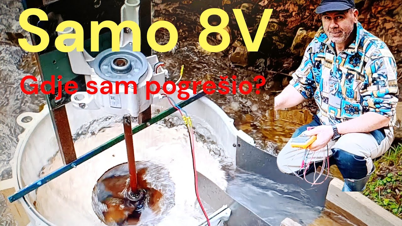 Gdje sam pogriješio? Test vrtlog turbine