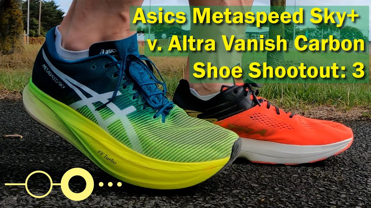 Asics Metaspeed Sky+ v Altra Vanish Carbon: Marathon Shoe Shootout 3