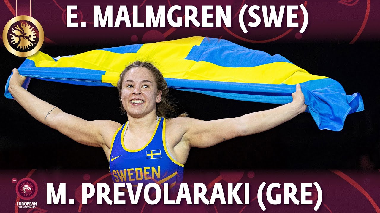 Emma Malmgren (SWE) vs Maria Prevolaraki (GRE) - Final // European Championships 2022