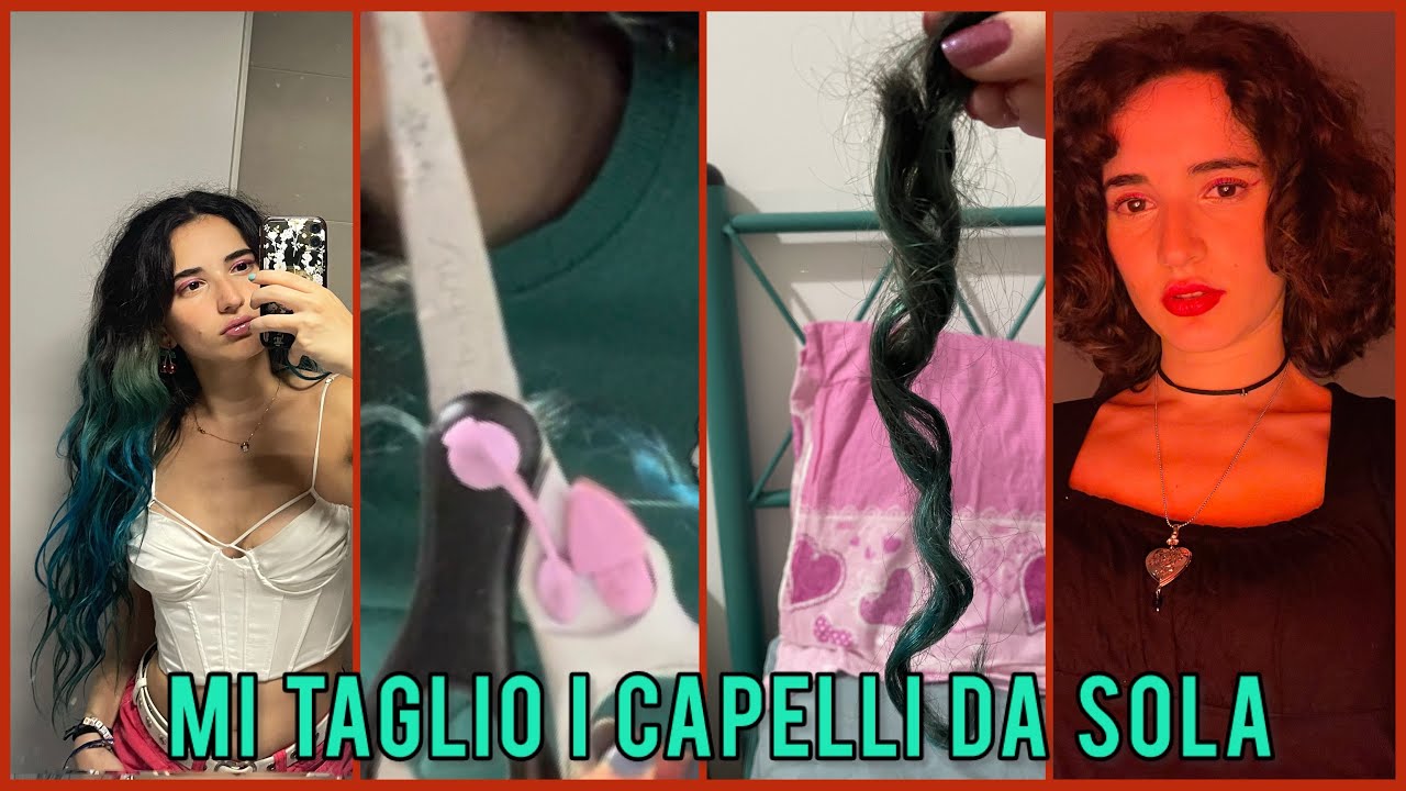 Ho tagliato tutti i miei capelli da sola 