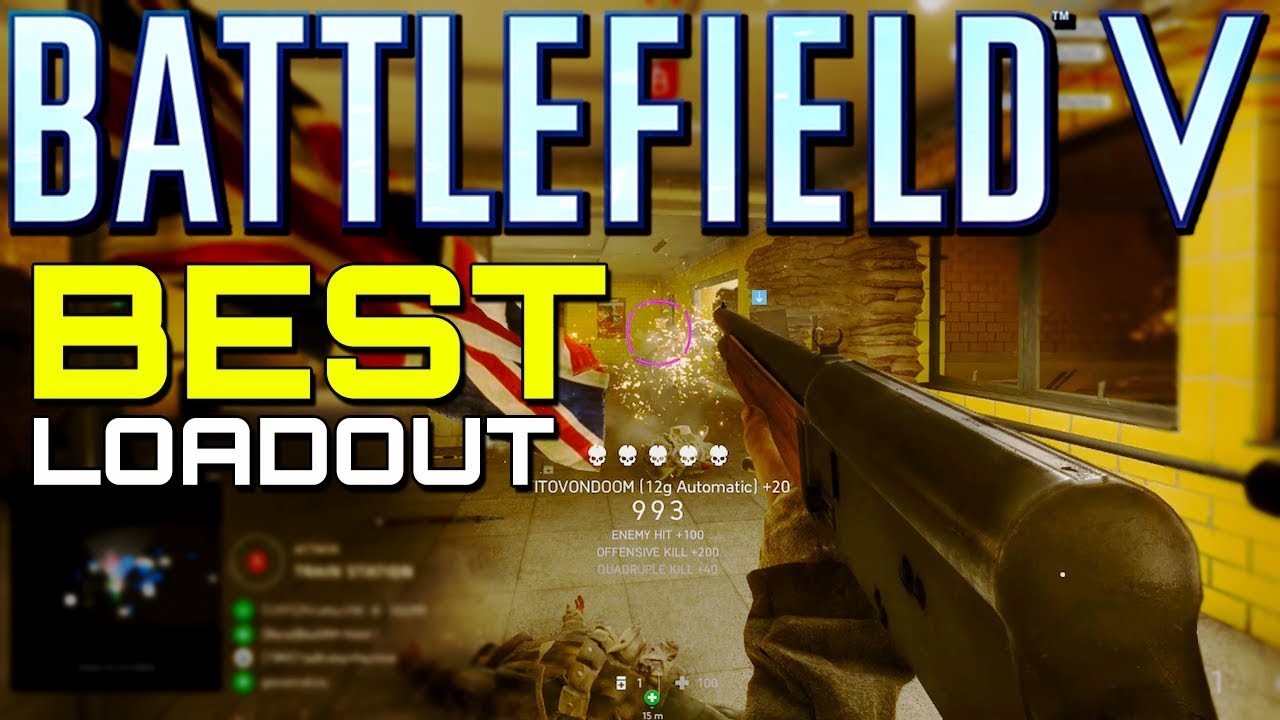 Battlefield 5 Best Loadout for Metro